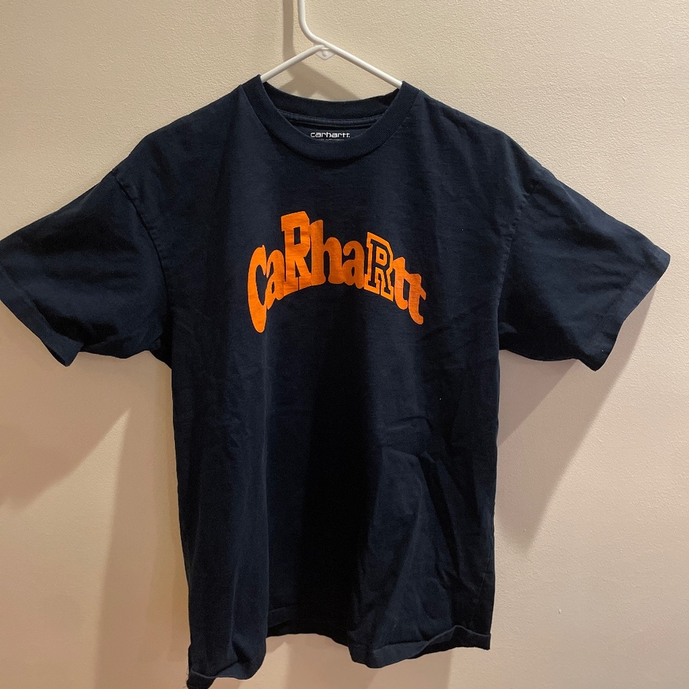 Navy Carhartt T Shirt